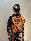 思い出に残る振袖/唯一無二のヘアセットスタイル