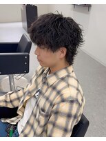 ブライト(BRIGHT)&nbsp;マッシュウルフ無造作パーマ