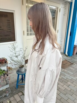 ヘアメイク アンジー(hair make anjii) ミルクティーベージュ