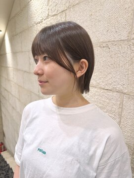 ハピネス 河原町店(Happiness) 京都ボブ　顔まわりカット　京都美容室　進詩織