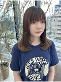 レイヤーカット/ミディアムレイヤー/似合わせカット/前髪カット
