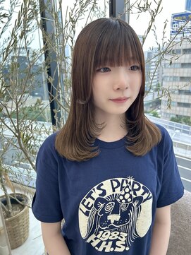 ビューナゴヤ 名駅(VIEW NAGOYA) レイヤーカット/ミディアムレイヤー/似合わせカット/前髪カット
