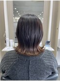 ナチュラルグラデーションカラー 髪質改善トリートメント 奈良