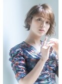 【emu井上信洋】こなれフェミニンな大人パーマボブ【エミュ】