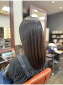 【甲斐】イノアカラー柔らか艶ベージュ×大人グレイカラー