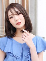 レブ 神戸三宮(LEB)&nbsp;ミディアムストレート×ニュアンスカラー【LEB神戸三宮】