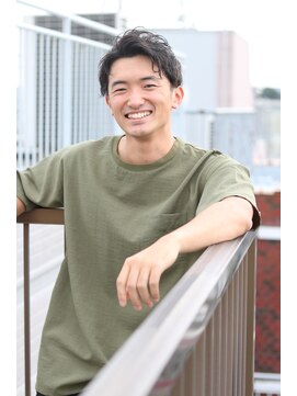 MEN'S  HAIR  アップバング