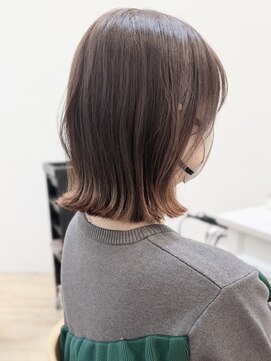 セイドット リー(Say. Ree) say.アッシュボブミニボブくびれボブレイヤーボブデザインカラー