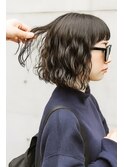原宿ボブパーマショートボブスパイラルパーマ20代女性30代女性