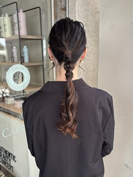 エヴリンアンドペイジ(Evelyn&paige) 編みおろし/ヘアセット【神戸/元町】