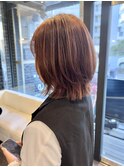 春先取り！コーラルベージュのくびれレイヤー