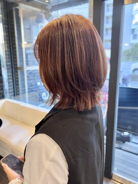 ヘアーアンドカラー ルジャルダン 葛西店(le jardin) 春先取り!コーラルベージュのくびれレイヤー