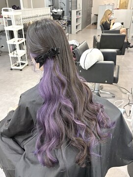 シェイロ(Cielro) 【パープルカラー/インナーカラー】SAKI