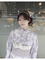 フェリーチェ(Felice)&nbsp;浴衣 ライブヘア イベントヘア くらげヘア サイドシニヨン