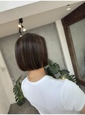 【栗本浩司】大人ハイライトボブ