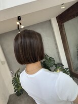 エムドットヘアーサロン(M. hair salon)&nbsp;【栗本浩司】大人ハイライトボブ