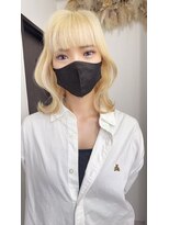 ソルコディ コクラ(SOL.cody kokura) 縮毛矯正/ワンホンレイヤー/ミルクティーブランド/ダークブルー