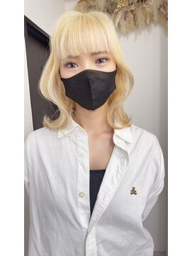 ソルコディ コクラ(SOL.cody kokura) 縮毛矯正/ワンホンレイヤー/ミルクティーブランド/ダークブルー