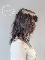 パーチ(perch)&nbsp;軽やかレイヤー×スパイラルランダムパーマ
