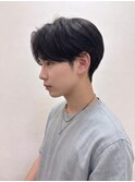 センターパート×フェザーパーマ　国立