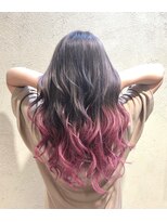 キャパジャストヘアー(CAPA just hair)&nbsp;ハイトーンデザインカラー☆ベリーピンク