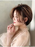 【THiRD】アッシュブラウンショート