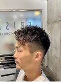 【フェード風】くしゃっとショート/FRISEUR木村