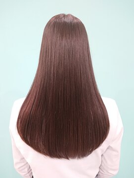 ドライブアンドビジョン 池袋(Drive&Vision) 大人かわいいロングヘア髪質改善ストレート[池袋/髪質改善/前髪]