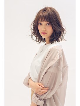 ブリング バイ スノードロップ 吉祥寺(BRING by Snowdrop) イメチェン/ホワイトブロンド/外ハネボブ/美髪/吉祥寺