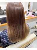グラデーションカラー×ミルクティーベージュ