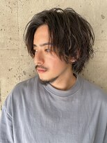 ロンド ロビン 栄(Lond robin)&nbsp;【Lond robin】高瀬慎也 かき上げヘア/サイドパート/スパイラル