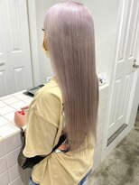 ゲーム 渋谷店(GAME)&nbsp;ダブルカラーミルクティーベージュカラーシンプルストレート渋谷