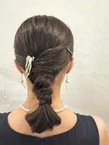 エフェ(effet)&nbsp;タイトシルエット艶ポニー