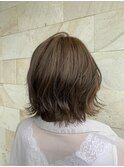 ○ミルクティーベージュ×イヤリングカラー○