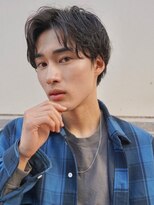 ニコ トウキョウ ヨコハマ(nico)&nbsp;メンズセンターパート/ニュアンスパーマ