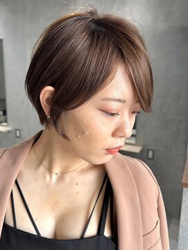 プルーヴ 秋葉原(prove) 30代40代大人女性/前髪ありショートボブ/ショートヘア/髪質改善