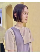 スニュウ(snuw)&nbsp;ケアカラー暖色カラー秋カラーボブ