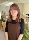 くすみピンクベージュ　ハイトーンベージュ