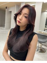 リリー(Lilley)&nbsp;韓国風/髪質改善/レイヤー/チェリーレッド/天神韓国ヘア/学割