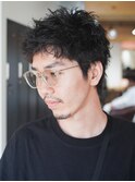 ショート無造作パーマ