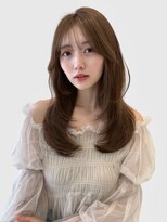 ユーフォリア 池袋東口駅前店(Euphoria) 韓国風顔周りレイヤーカットワンカールヘア