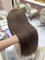 リー 梅田(Lee)&nbsp;ココアブラウン/柔らかベージュ/ダブルカラー/くすみベージュ