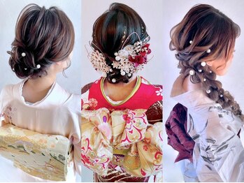 タクミ(Takumi)の写真/【三豊/観音寺】振袖や訪問着の着付け＆ヘアセットも可能◎プロの着付けで大切な日を華やかに☆