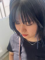 シュシュ 宜野湾店(chou chou)&nbsp;黒髪/ボブルフ/ネビージュ/小顔/ワンレン/水戸/髪質改善/前髪