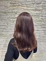 ビス ヘア アンド ビューティー 西新井店(Vis Hair＆Beauty)&nbsp;20代30代寒色系カラーシースルーバンク艶感ストレート透明感