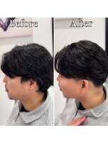 アッシュ 桜木町店(Ash)&nbsp;横浜”曲がる縮毛矯正ニュアンスメンズ縮毛矯正