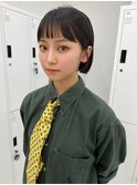 @shin__sandボブウルフ/ネビージュ/小顔/ワンレン/大阪梅田