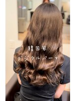 ジエクト カナウ(The Ect canow)&nbsp;韓国風コテ巻きパーマ コテ巻き風パーマ 韓国風パーマ