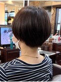 大人可愛いマッシュショートボブウルフカット【池袋/ショート】