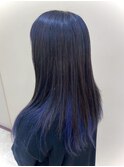 大人可愛い透明感立体感黒髪暗髪×エアストレート